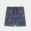 Men’s Harbor Claws Printed Volley Boardshorts