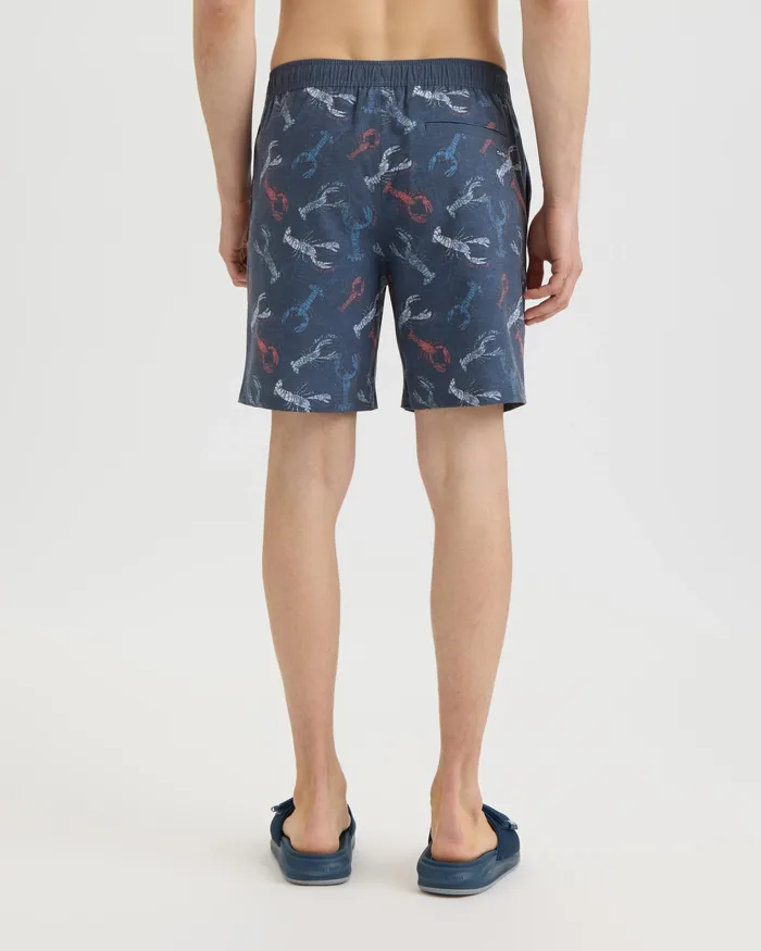 Men’s Harbor Claws Printed Volley Boardshorts - Image 3