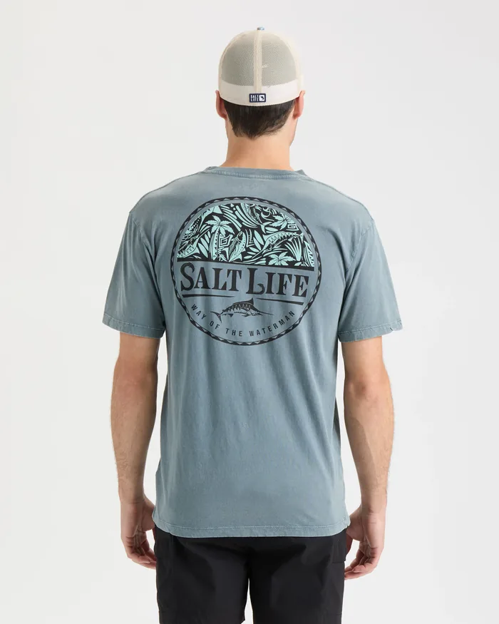 Men's Mahi Tribe Badge Short Sleeve Tee - Image 4