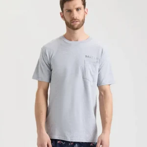 Alternative view of Men's Salty Honor Bones Short Sleeve Tee