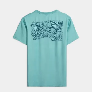 Men's Underwater Diving Short Sleeve Tee