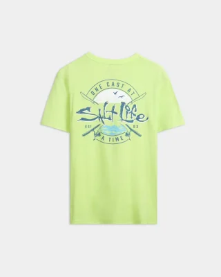 Men's One Cast at a Time Short Sleeve Tee