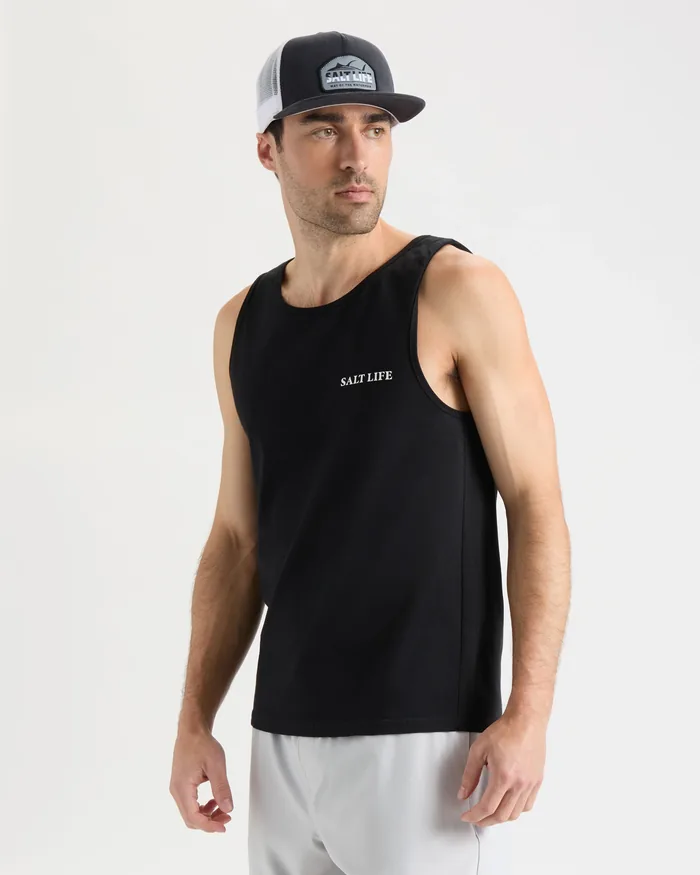 Men's United We Fish Tank Top - Image 4