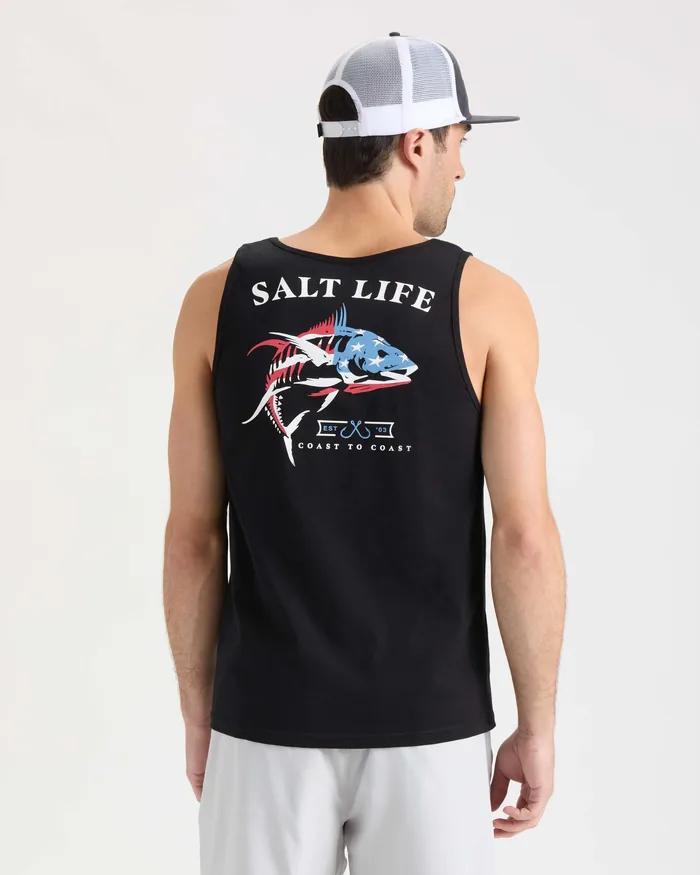 Men's United We Fish Tank Top - Image 5