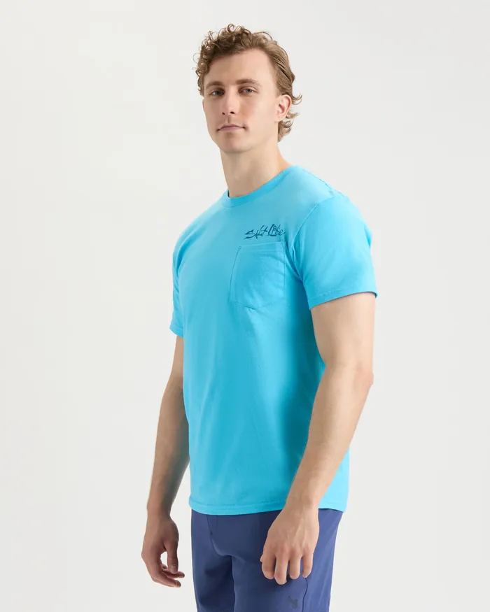 Men's Sailfish N' Bones Short Sleeve Tee - Image 4