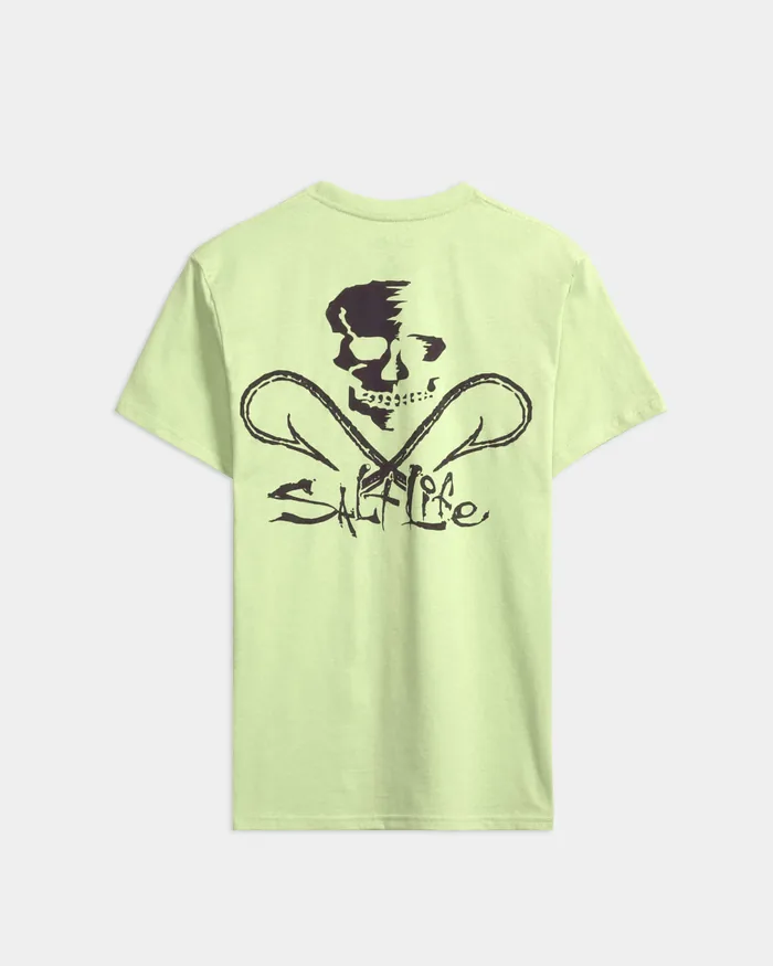 Men's Skull And Hooks Short Sleeve Tee