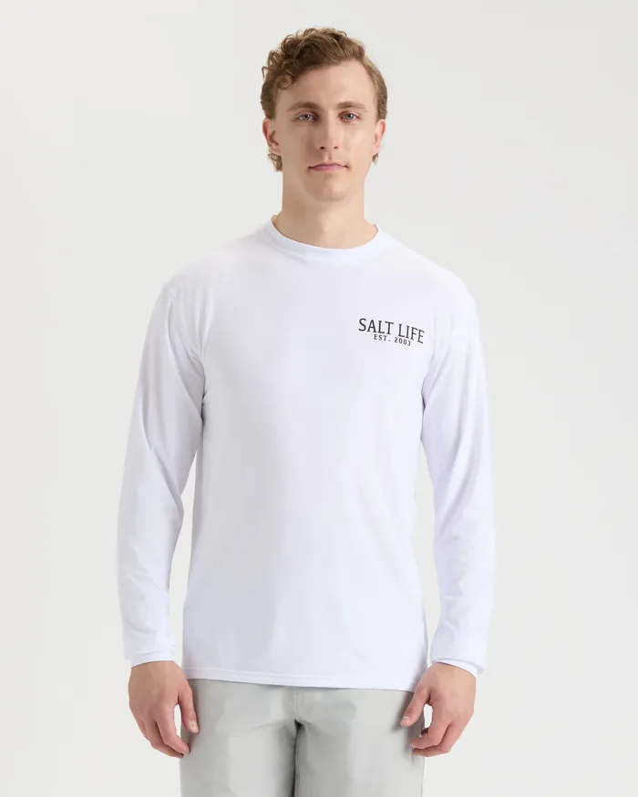 Men's American Quiver SLX Performance Long Sleeve Shirt - Image 2