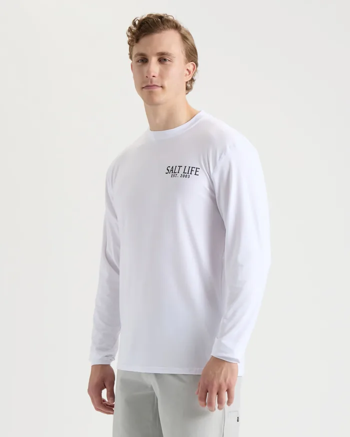 Men's American Quiver SLX Performance Long Sleeve Shirt - Image 5