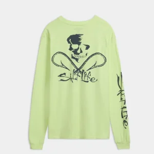 Men's Skull and Hooks Long Sleeve Shirt
