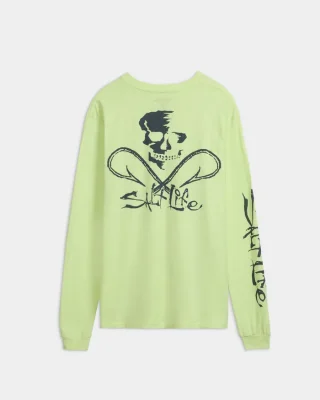 Men's Skull and Hooks Long Sleeve Shirt