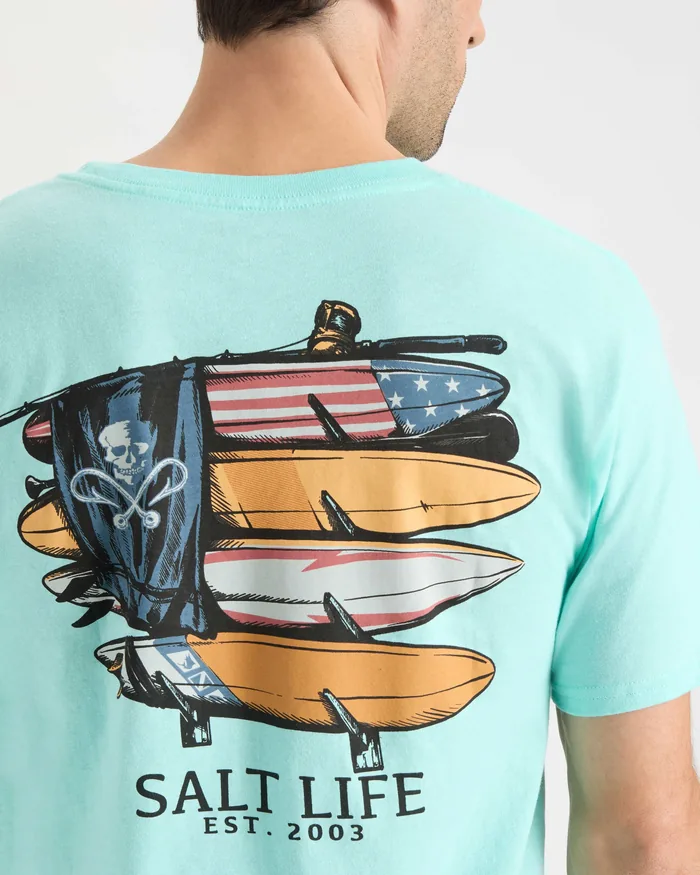Men's American Quiver Short Sleeve Tee - Image 6