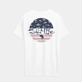 Men’s Salty Honor Bones 2.0 Short Sleeve Tee