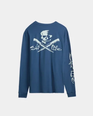 Men’s Skull and Fillet Long Sleeve Shirt