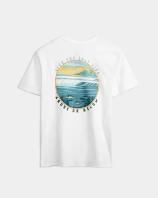 Men's Live Above Or Below Short Sleeve Tee