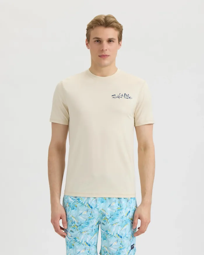 Men’s Beach Therapy SLX Performance Short Sleeve Tee - Image 2