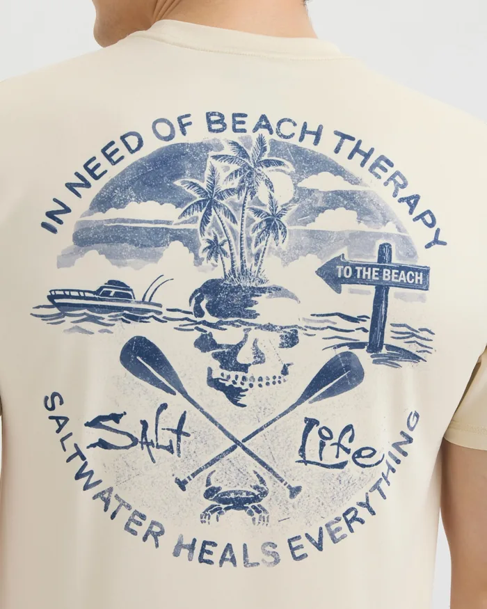 Men’s Beach Therapy SLX Performance Short Sleeve Tee - Image 5