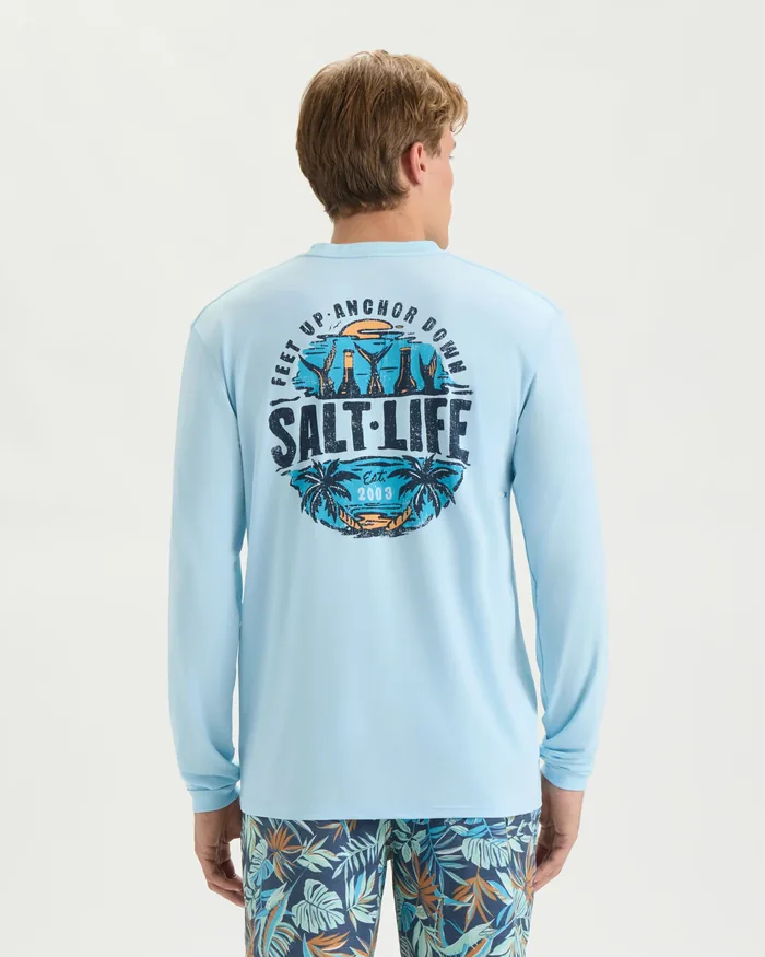 Men’s Weekend Forecast SLX Performance Long Sleeve Shirt - Image 4