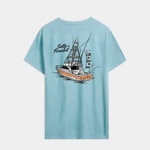 Men’s Salty Forecast Boat Short Sleeve Tee