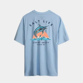 Men’s Livin Salty SLX Performance Short Sleeve Tee