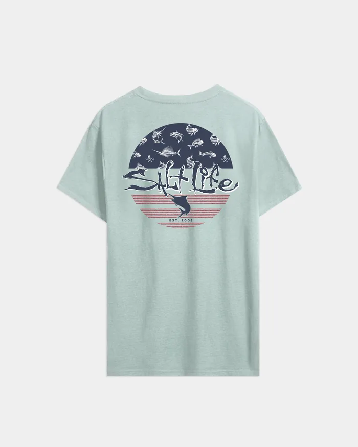 Men’s Salty Honor Bones 2.0 Short Sleeve Tee