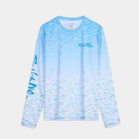Men’s Current and Catch Fade 2.0 Perforated SLX Performance Tee