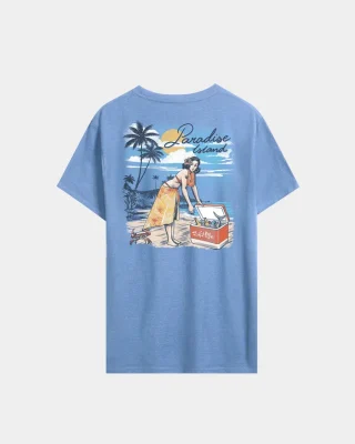 Men’s Pin Up Salt Wash Tee