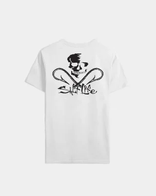 Men's Skull and Hooks Short Sleeve Tee