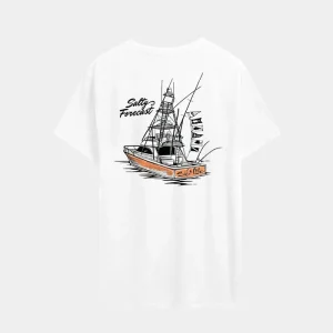Men’s Salty Forecast Boat Short Sleeve Tee