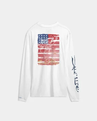 Men’s Americana Tuna SLX Performance  Long Sleeve Tee