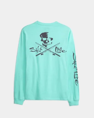Men’s Skull and Poles Long Sleeve