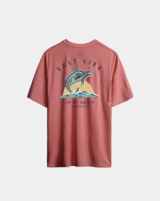 Men’s Livin Salty SLX Performance Short Sleeve Tee