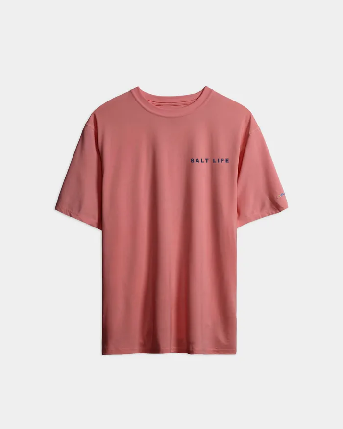 Men’s Livin Salty SLX Performance Short Sleeve Tee - Image 7