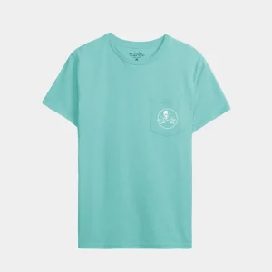 Alternative view of Men’s Skull and Poles Short Sleeve Tee