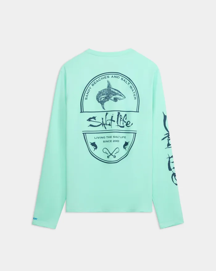 Men’s Salt Water Perforated SLX Performance Tee