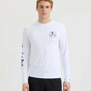 Alternative view of Skull and Poles SLX Performance Long Sleeve Tee