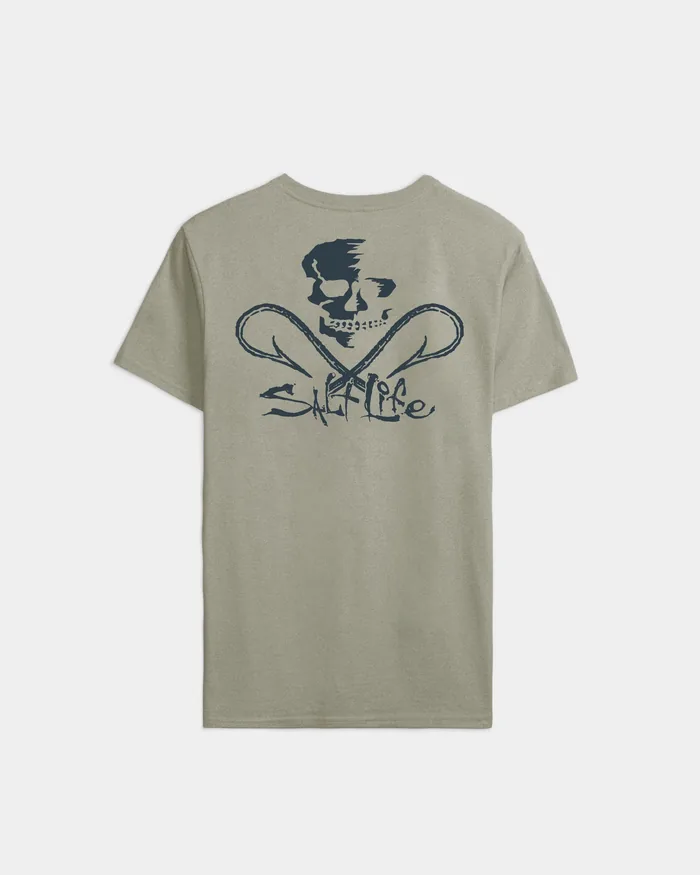 Men's Skull and Hooks Short Sleeve Tee