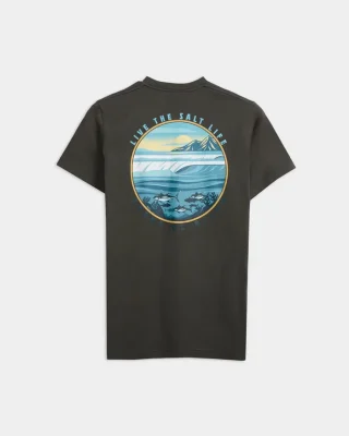 Men's Line Above or Below Short Sleeve Tee