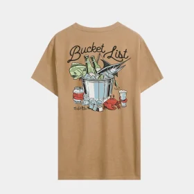 Men’s Bucket List Salt Wash Tee