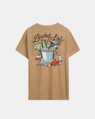 Men’s Bucket List Salt Wash Tee