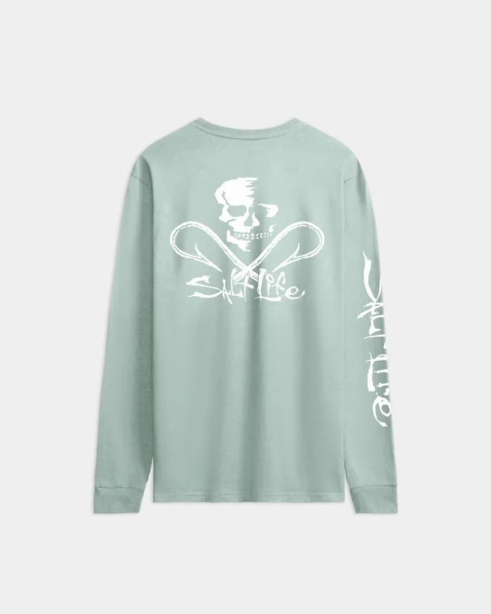 Men’s Skull and Hook Long Sleeve Tee