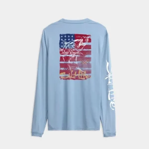 Men’s Americana Tuna SLX Performance Long Sleeve Tee
