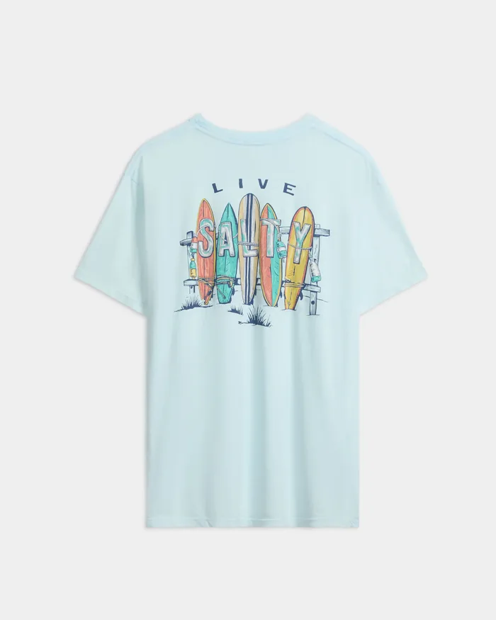 Men’s Salty Lineup Short Sleeve Tee
