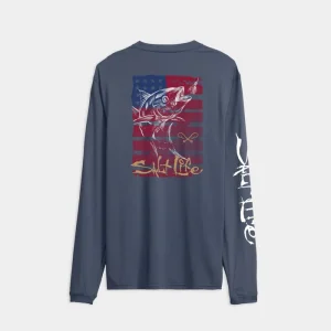 Men’s Americana Tuna SLX Performance Long Sleeve Tee