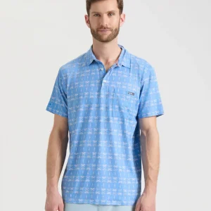 Alternative view of Men's Mirrored Grove SLX Performance Polo