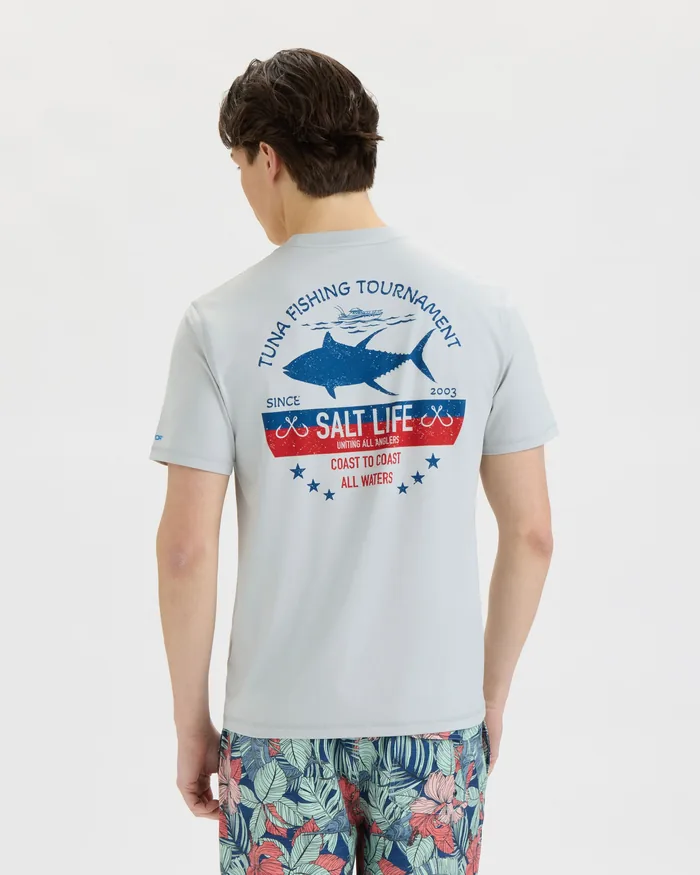 Men’s Tuna Tournament SLX Performance Short Sleeve Tee - Image 3