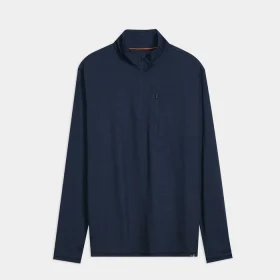 Men's Stamina Zip Mock Neck Performance Pullover