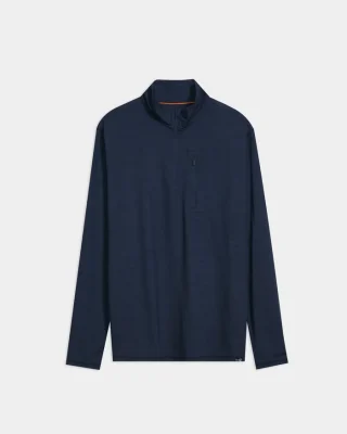 Men's Stamina Zip Mock Neck Performance Pullover