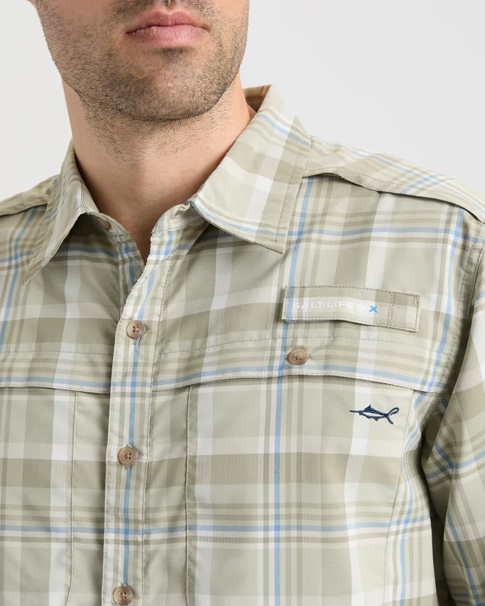Men's Breezers Performance SLX Long Sleeve Shirt - Image 6