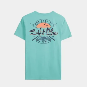 Men’s One Cast at a Time Short Sleeve Tee - BIG