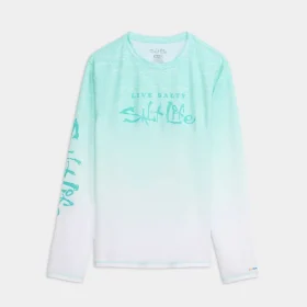 Men’s Current and Catch Fade Perforated SLX Performance Tee